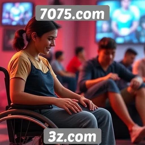 Acessibilidade e design de 7075.com para jogadores