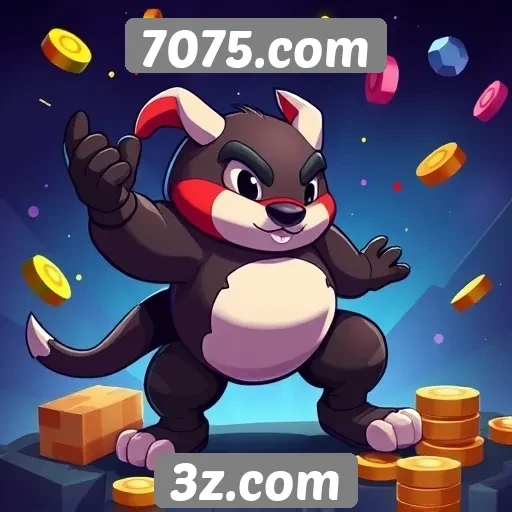 Exploração da biblioteca de jogos disponíveis em 7075.com